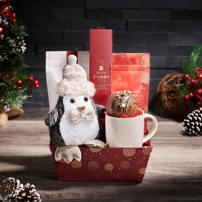 Season's Greetings Hot Cocoa Gift, christmas gift, christmas, holiday gift, holiday, gourmet gift, gourmet
