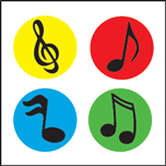 Incentive Stickers - Colorful Notes (SE-2546) - Creative Shapes Etc.