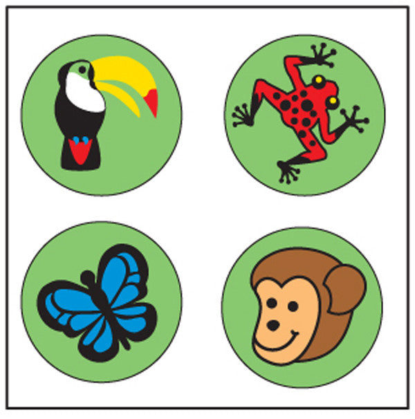 Incentive Stickers - Rainforest - Creative Shapes Etc.