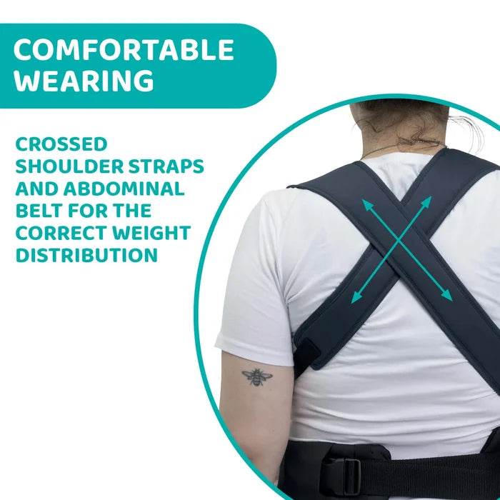 Skin Fit Baby Carrier Blue Passion