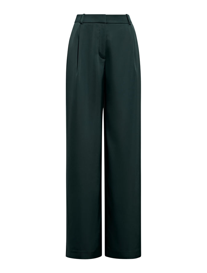 Solana Satin Wide Leg Pants Forever New
