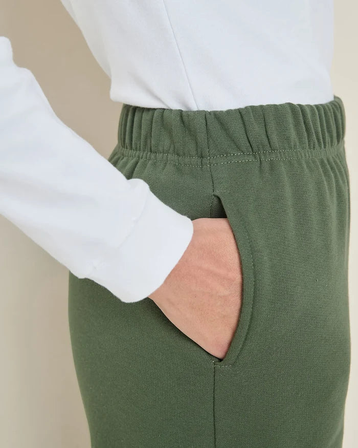 Taylor Cotton Mix Leisure Trousers - Green