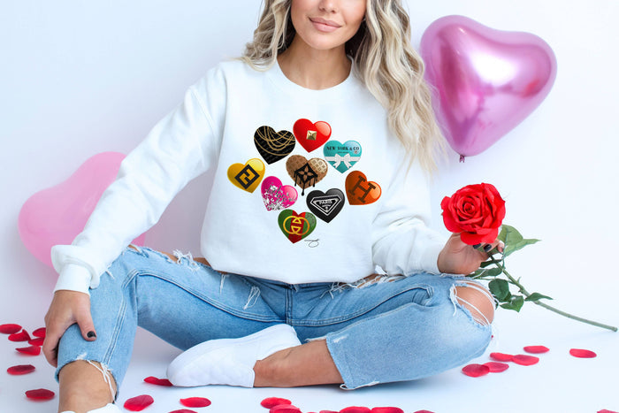 Tee Lots of Hearts Valentine