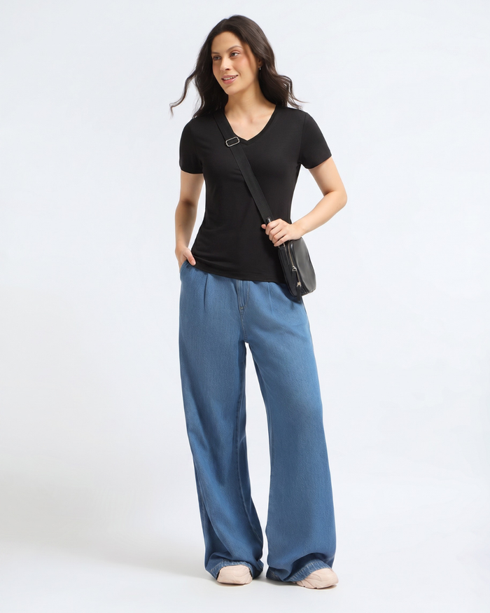 Women's Bamboo Cloud V-Neck T-Shirt