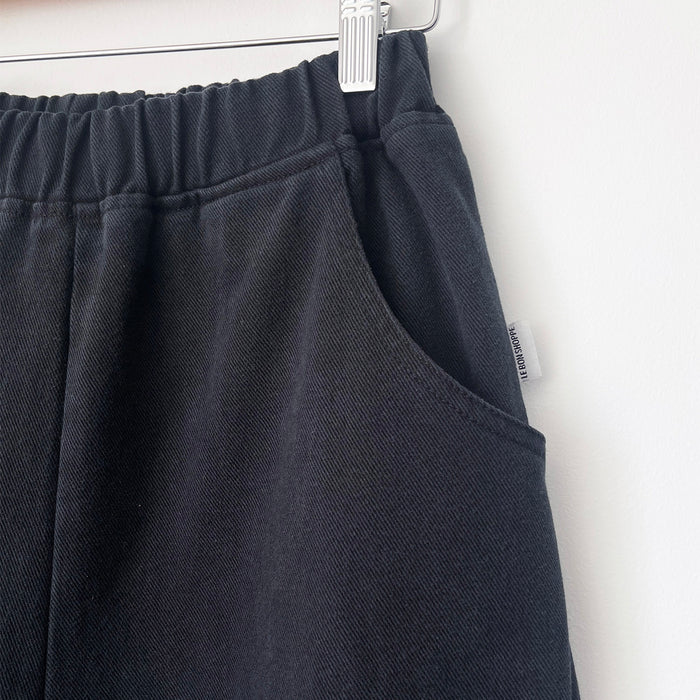 Women's Cotton Arc Pants - Black Canvas