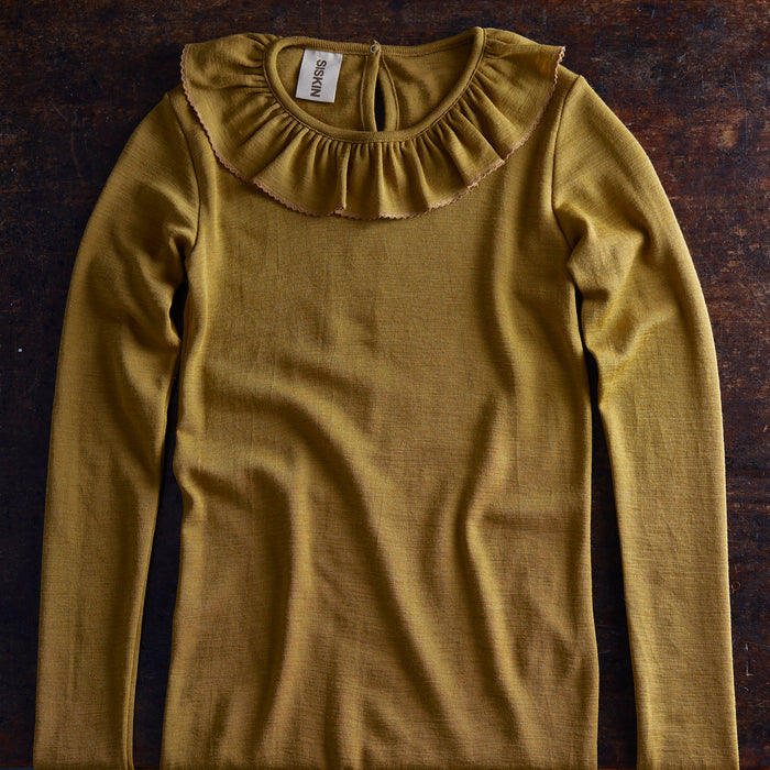 Wren Women's Top - Merino Wool & Silk - Pistachio