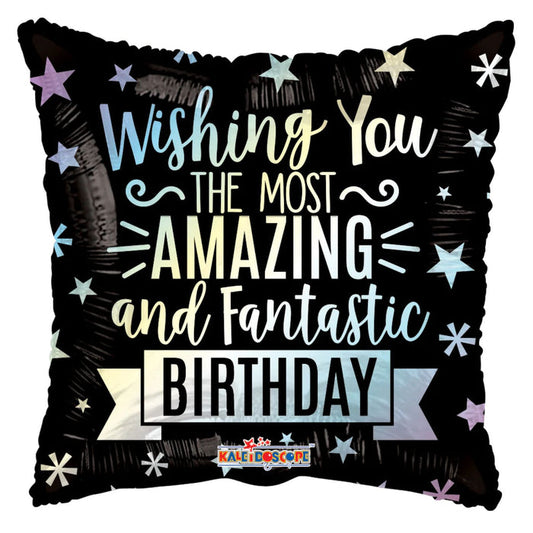 18" Fantastic Birthday Foil Balloon