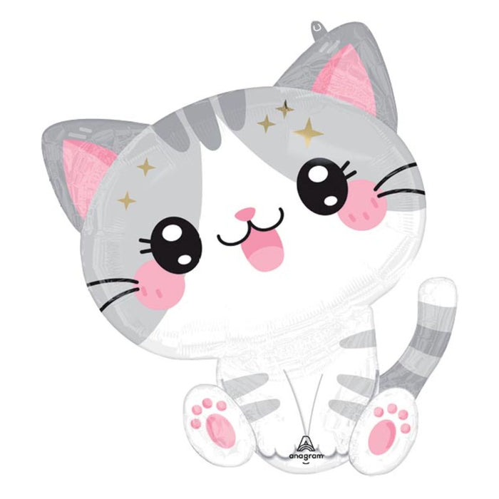24" Kawaii Kitty Balloon