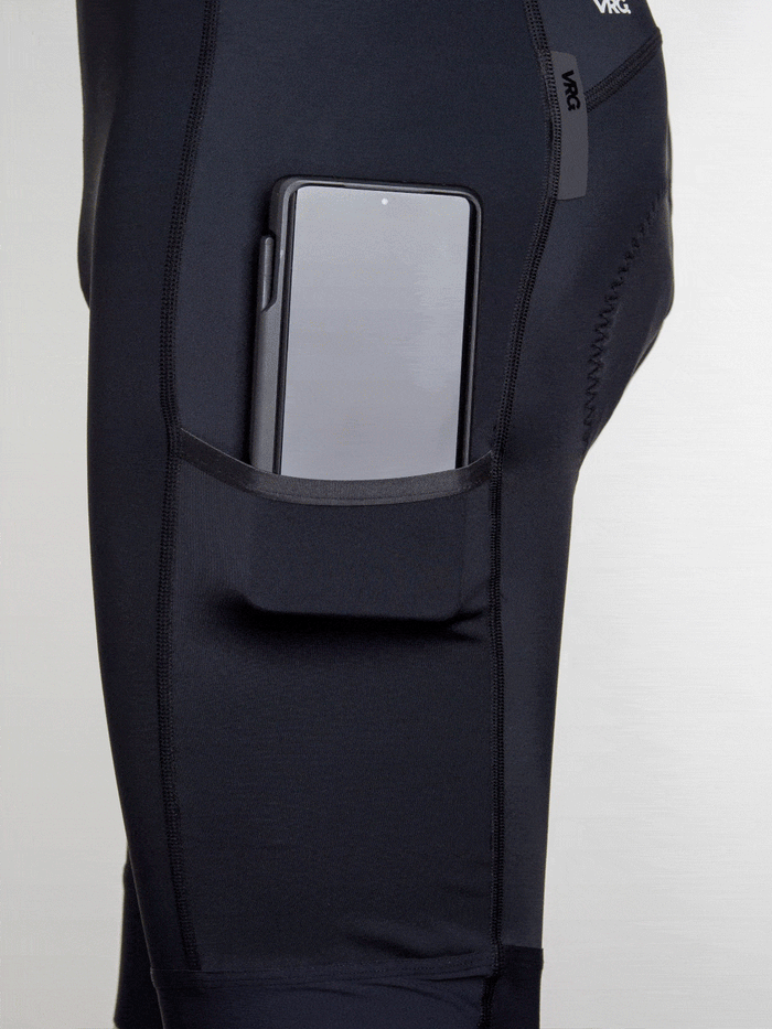 360 MFU CUSTOM VRG BLACK BIB SHORTS - MEN