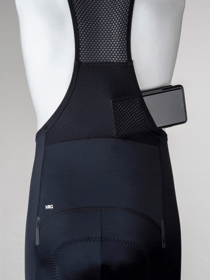 360 MFU CUSTOM VRG BLACK BIB SHORTS - MEN