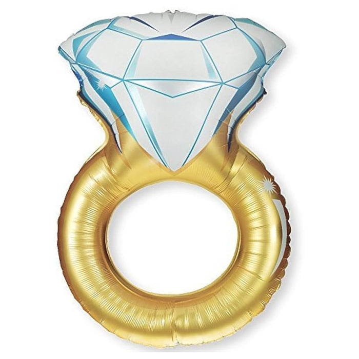 37" Diamond Ring Foil Balloon