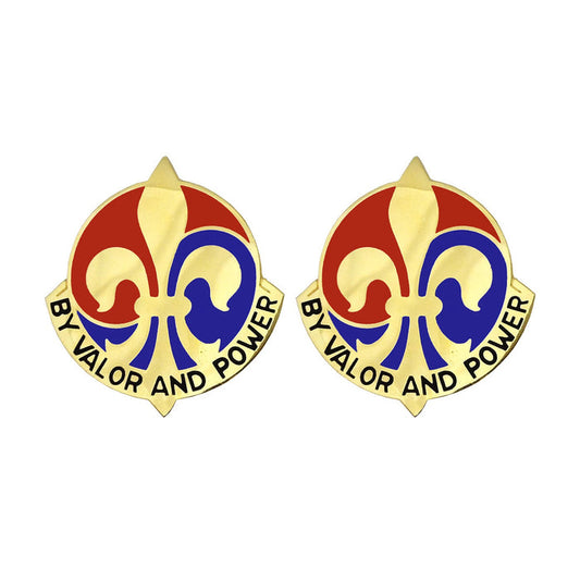 38th ADA (Air Defense Artillery) Brigade Unit Crest (By Valor and Power) Army Unit Crests
