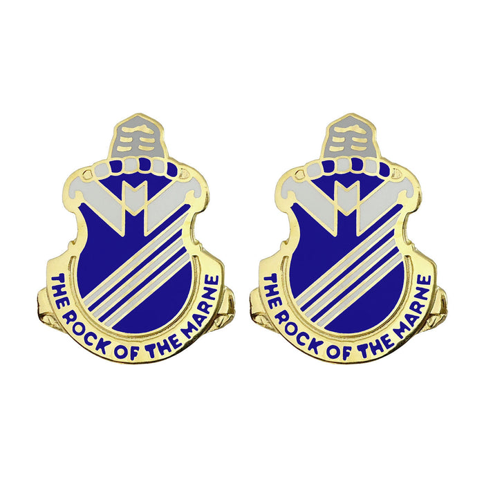 38th Infantry Regiment Unit Crest (The Rock of the Marne) Army Unit Crests