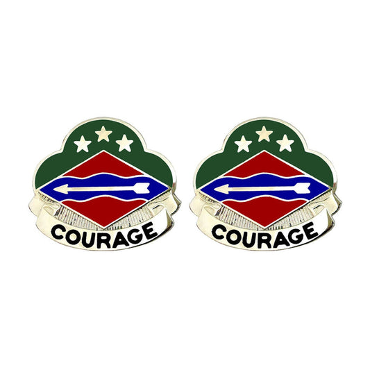39th Infantry Brigade Unit Crest (Courage) Army Unit Crests