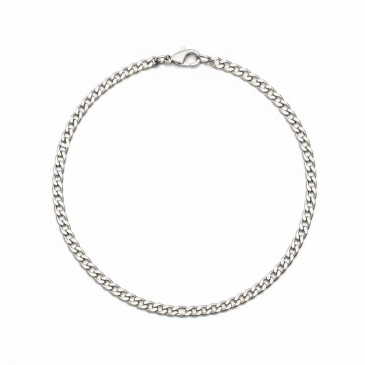 3MM CUBAN SILVER CHAIN