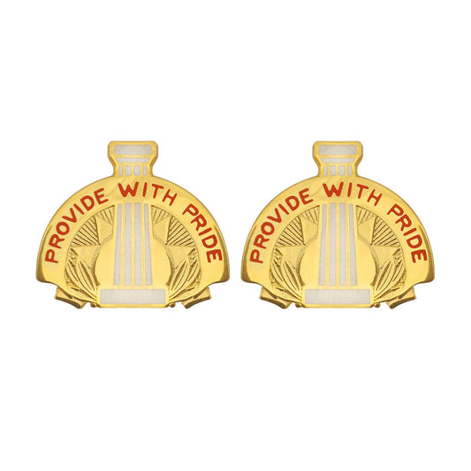 43rd Sustainment Brigade Unit Crest (Provide With Pride) Army Unit Crests