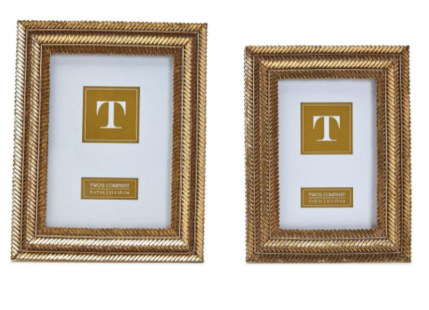 4x6 or 5x7 Frame - Gold Fern - Findlay Rowe Designs