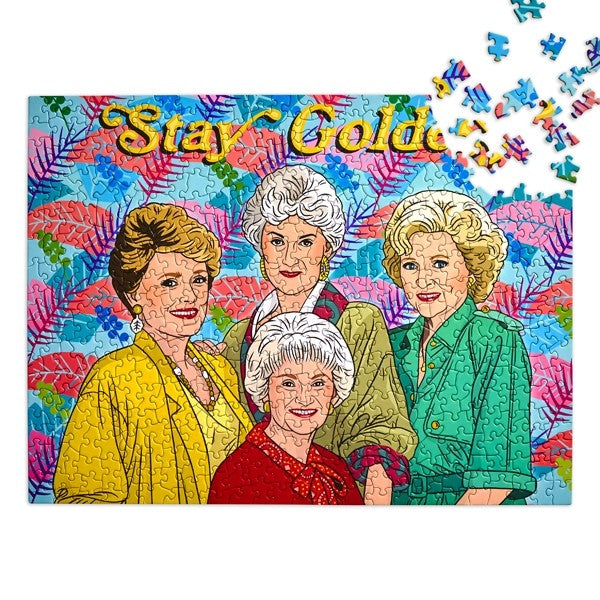 500 Piece "Stay Golden" Golden Girls Puzzle