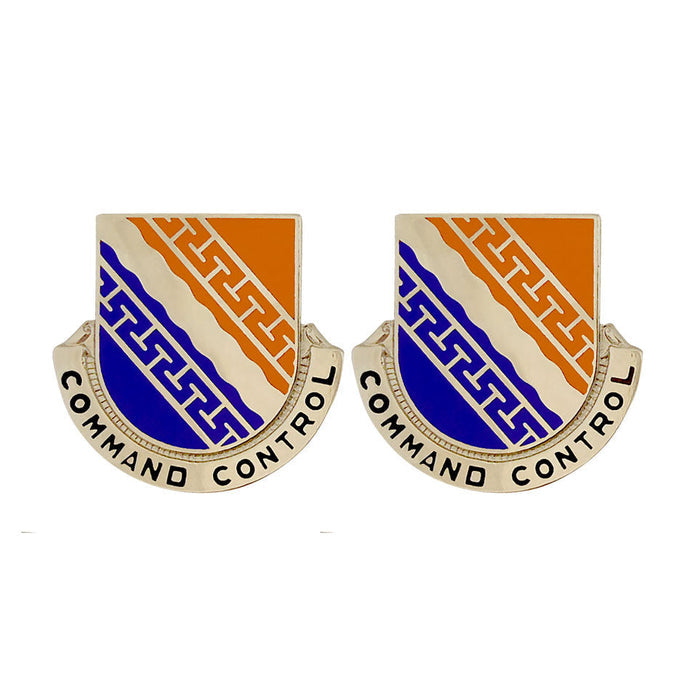 54th Signal Battalion Unit Crest (Command Control) Army Unit Crests