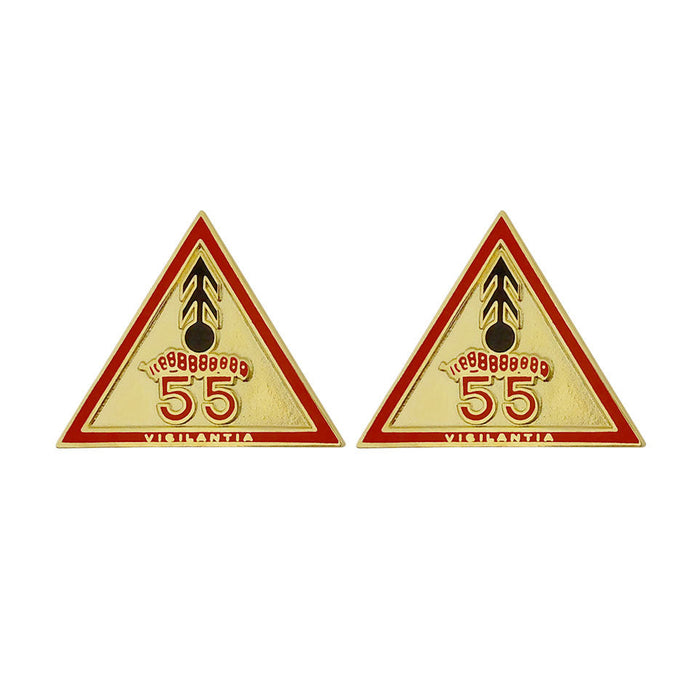 55th Air Defense Artillery Unit Crest (Vigilantia) Army Unit Crests