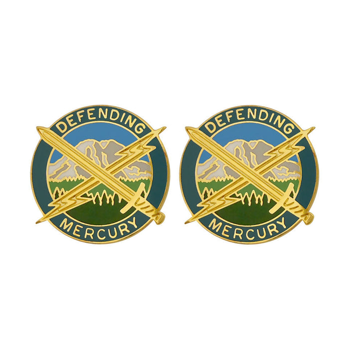 56th Information Operation Group Unit Crest (Defending Mercury) Army Unit Crests