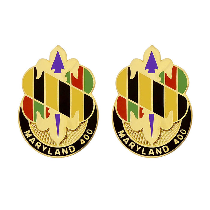 58th Infantry Brigade Combat Team Unit Crest (Maryland 400) Army Unit Crests