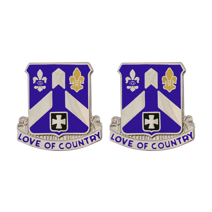 58th Infantry Regiment Unit Crest (Love of Country) Army Unit Crests