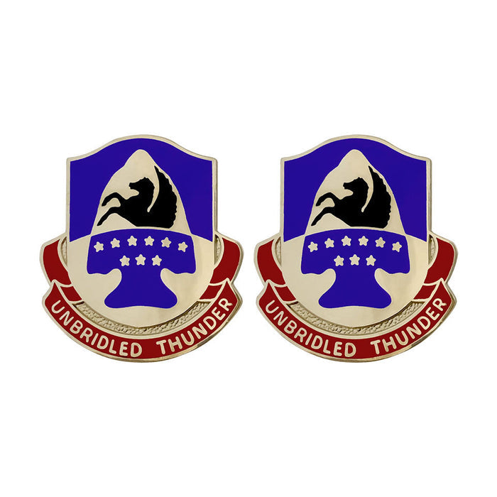 63rd Aviation Brigade Unit Crest (Unbridled Thunder) Army Unit Crests