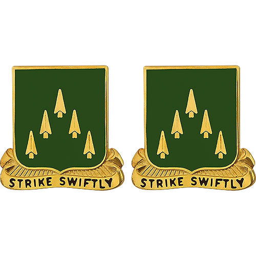 70th Armor Regiment Unit Crest (Strike Swiftly) Army Unit Crests
