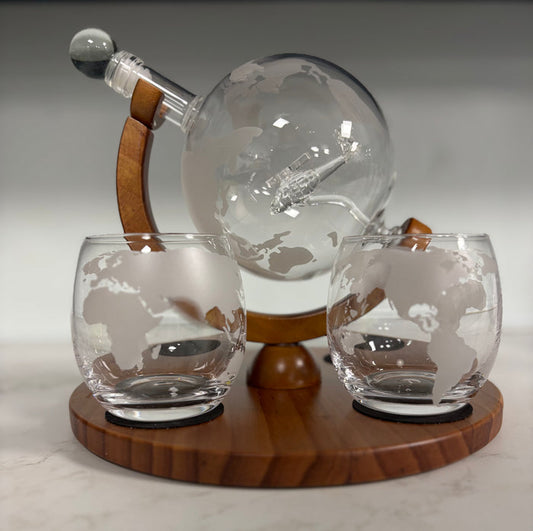 Decanters assorted