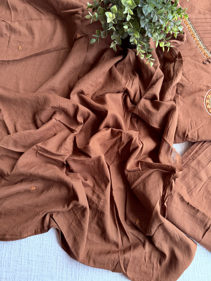 A line pure cotton Ready suit set