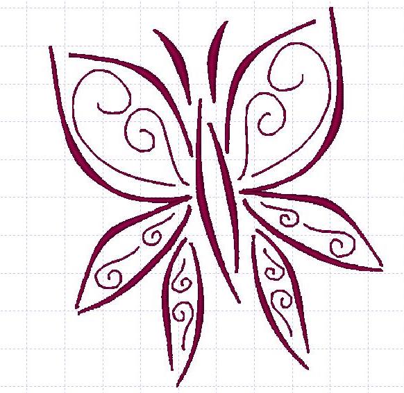 Abstract-Butterflies  [4x4] # 10532
