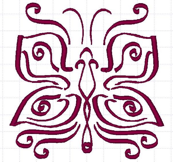 Abstract-Butterflies  [4x4] # 10532