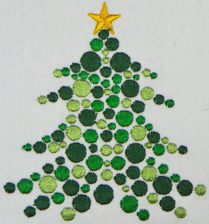 Abstract Christmas Trees  [mixed 4x4 & 5x7] #  10533
