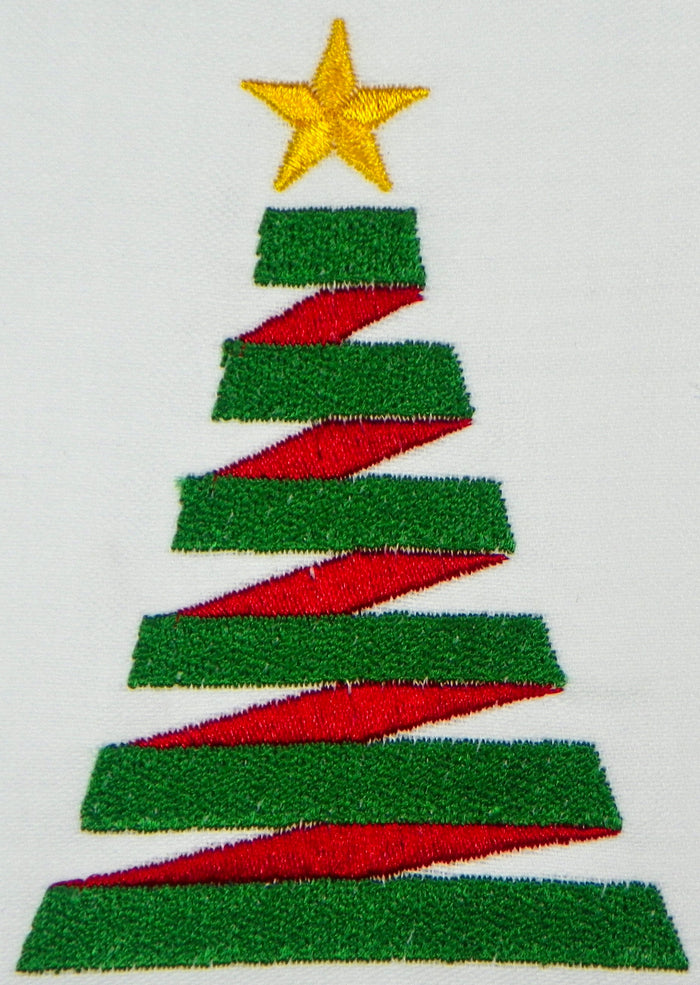 Abstract Christmas Trees  [mixed 4x4 & 5x7] #  10533
