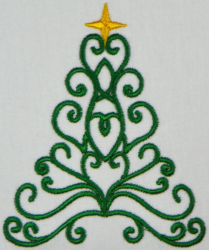 Abstract Christmas Trees  [mixed 4x4 & 5x7] #  10533