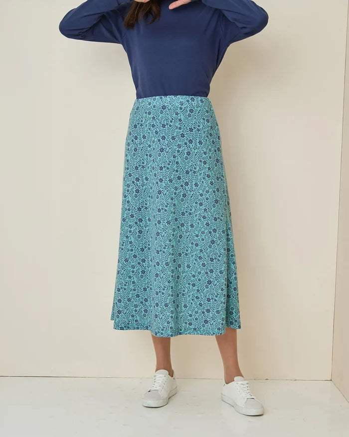 Aliyah Floral A Line Skirt
