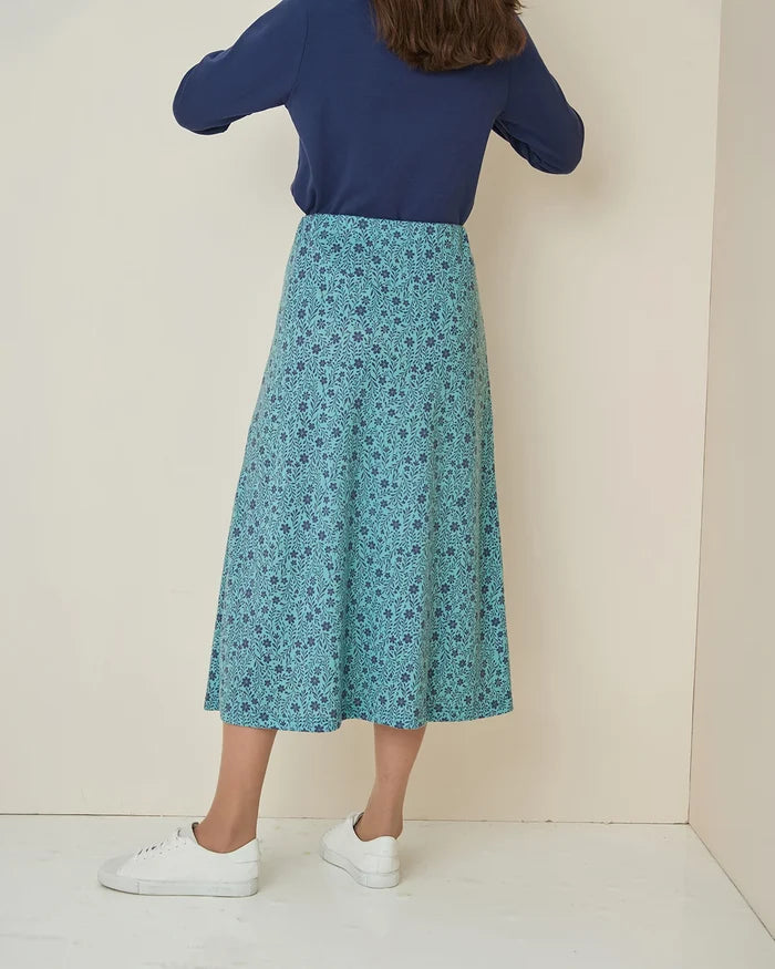 Aliyah Floral A Line Skirt