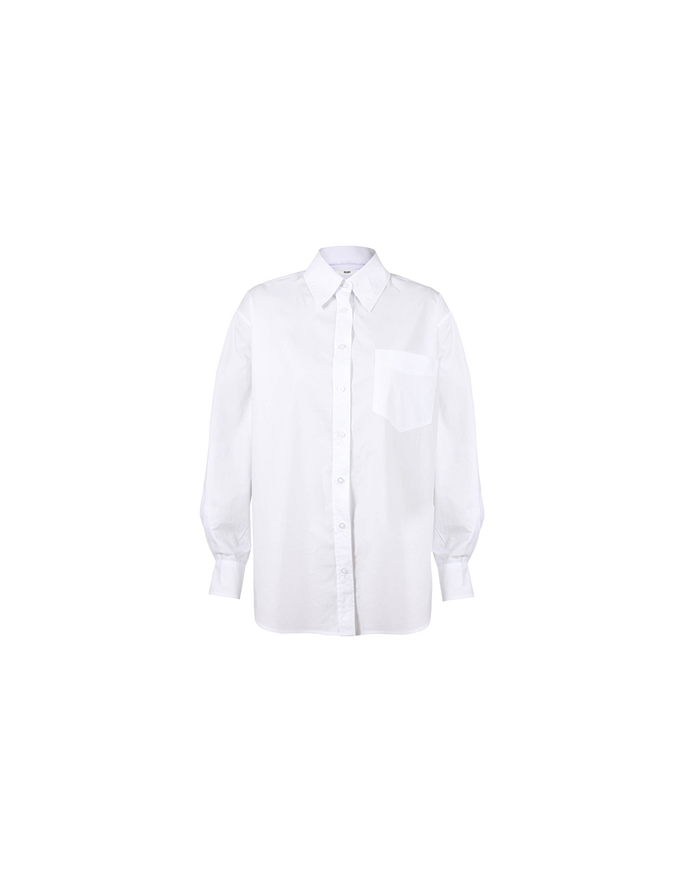 ALLORA COTTON SHIRT WHITE