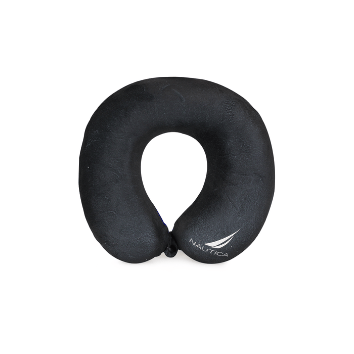 Almohada viaje Memory Foam negro