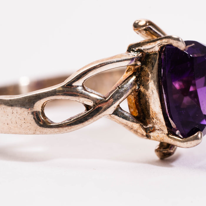Amethyst - Triangular Cut, Ring(s)