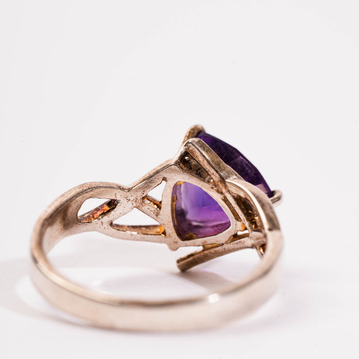 Amethyst - Triangular Cut, Ring(s)