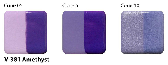 Amethyst Velvet Underglaze Cone 05-10 V-381