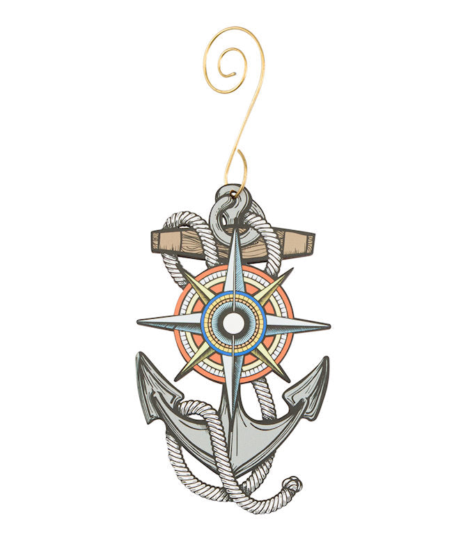Anchor Ornament #9927