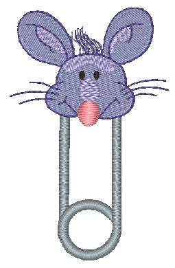 Animal Baby Pins 1 [4x4] #  10550