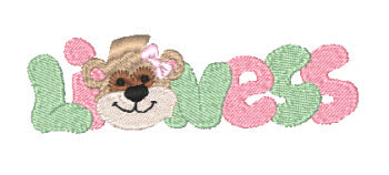 Animal Words [15 designs for 4x4 Hoop] #  10553