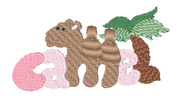 Animal Words [15 designs for 4x4 Hoop] #  10553