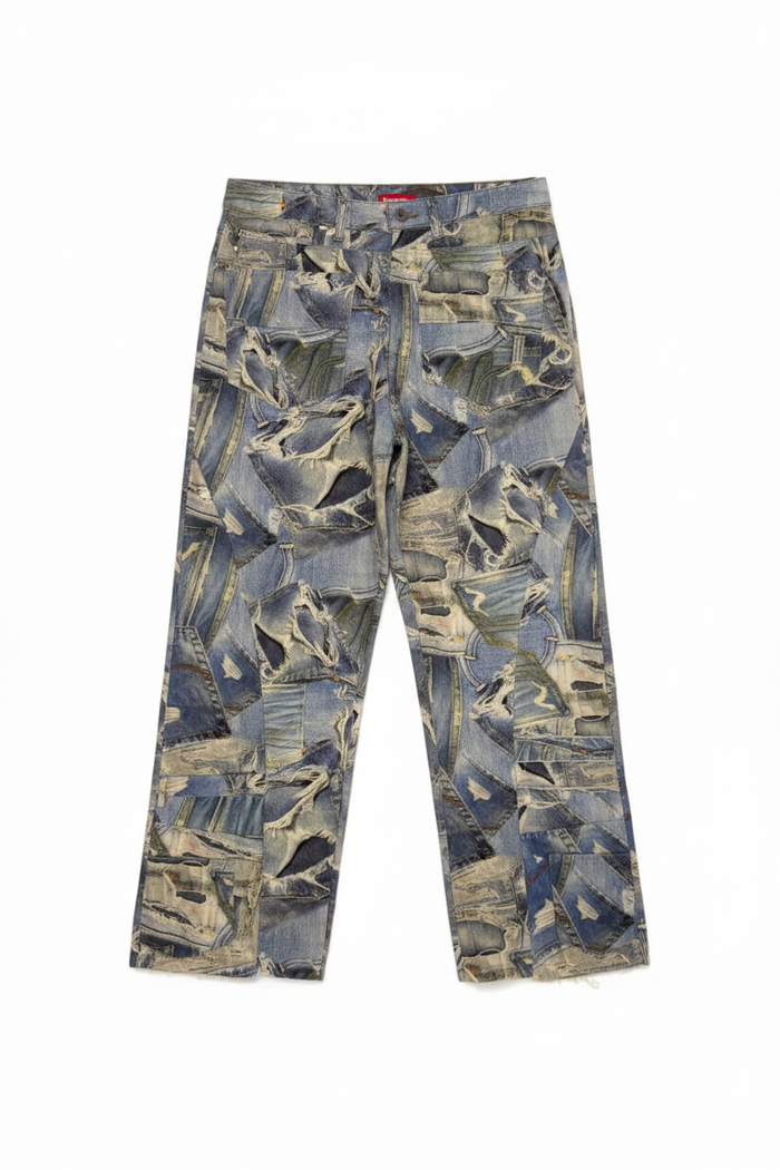 Apache Denim Pant — pants in blue | CRUX