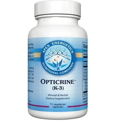 Apex Energetics - Opticrine (K - 03) - 72 Capsules - The Oasis of Health