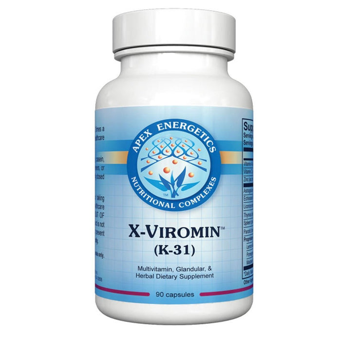 Apex Energetics - X - Viromin (K - 31) 90 Capsules - The Oasis of Health